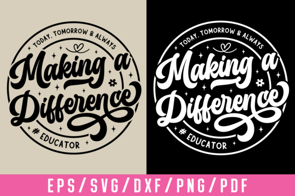 Difference Maker SVG PNG & Teacher Svg: A Digital Tool for Educators