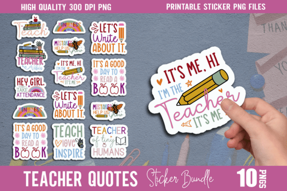 Teacher Sticker Bundle: Integrating Premium Digital Assets into Your Creative Workflow