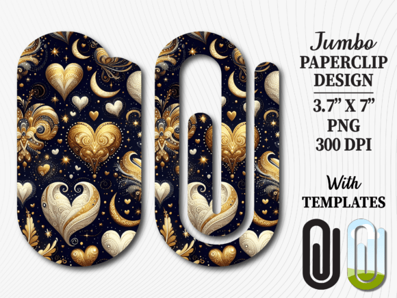 Transforming Organization with the Celestial Gold Heart Jumbo Paperclip