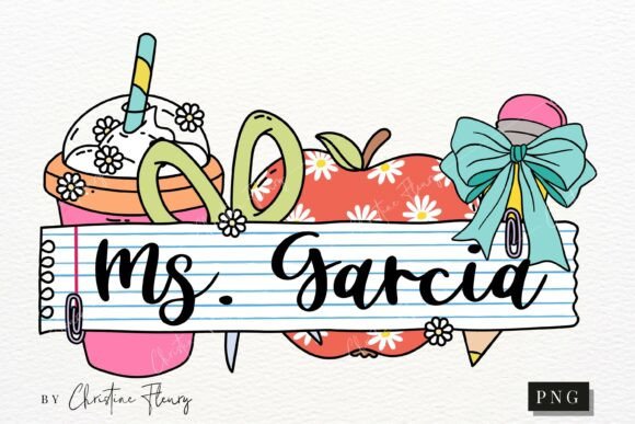 Unleash Your Creativity with Personalized Teacher Name PNG Files