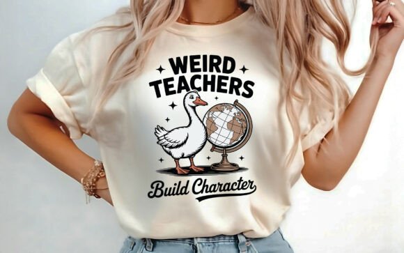 Weird Teachers Build Character SVG PNG: A Versatile Digital Asset for Creative Educators